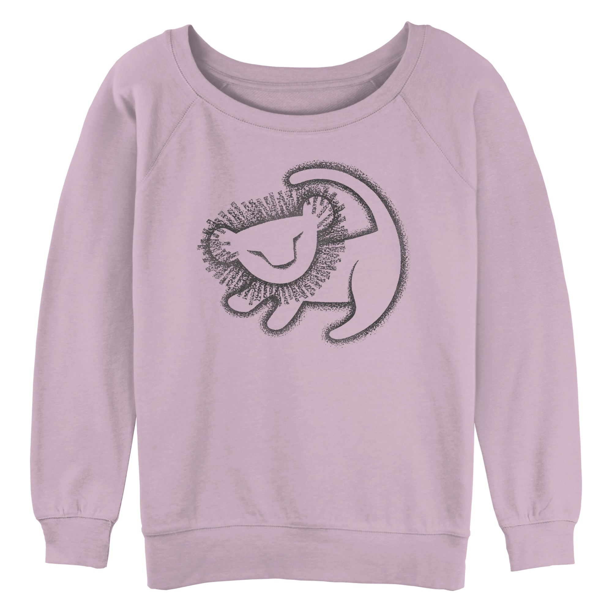 Junior's Disney Cave Painting Raglan Pullover